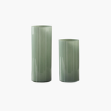 Green Glass Vase