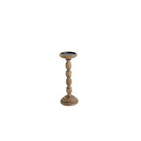 Wood Spindle Candleholders