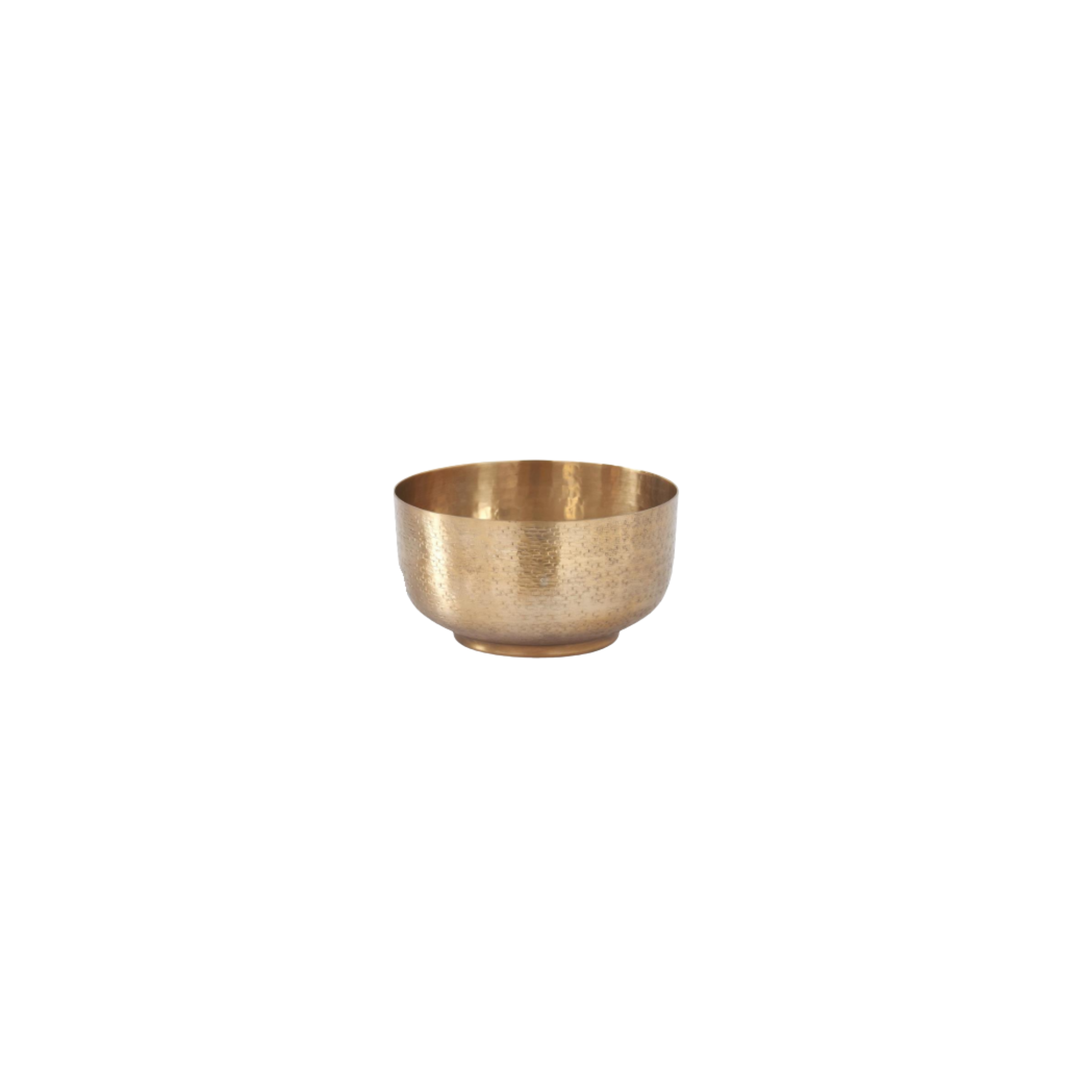 Textured Antiqued Gold Bowls