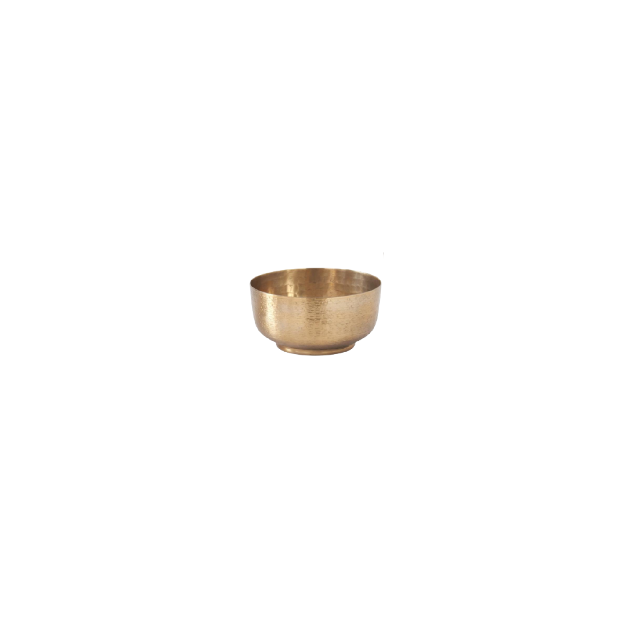Textured Antiqued Gold Bowls
