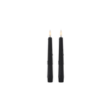 Black Drip 8" LED Taper