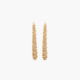 10" Gold Xmas Tree Taper