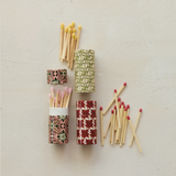 Pink + Cream Safety Matches