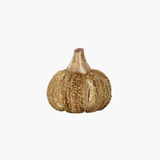 Chenille & Mango Wood Pumpkin