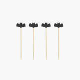 Bat Shaped Bamboo Picks