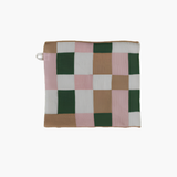 Color Block Knit Dish Cloth