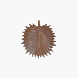 Dusty Rose Palm Frond Bowl