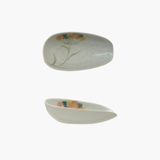 Hand-Painted Floral Dish/Spoon Holder