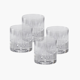 Etched Cocktail Glass