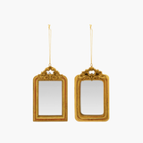 Baroque Mirror Ornament-Rectangular