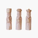 Hand-Carved Wood Wise Men