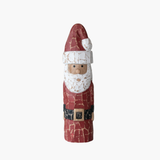 Handmade Mango Wood Santa, Distressed Finish