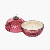 Red Mercury Ornament Candle