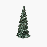 Green Mercury Glass LED Tree