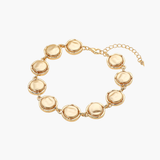 Gold + Gold Pearl Bracelet