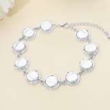 Pearl + Silver Pearl Bracelet