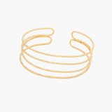 Gold Layered Cuff Bracelets