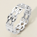 Silver Link Chain Bracelet