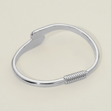 Silver Teardrop Cuff Bracelet