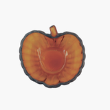 Hand-Blown Pumpkin Bowl