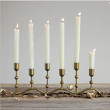 Antique Gold Candle Runner