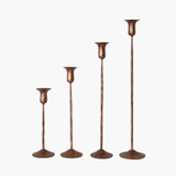 Hand-Forged Copper Taper Holders