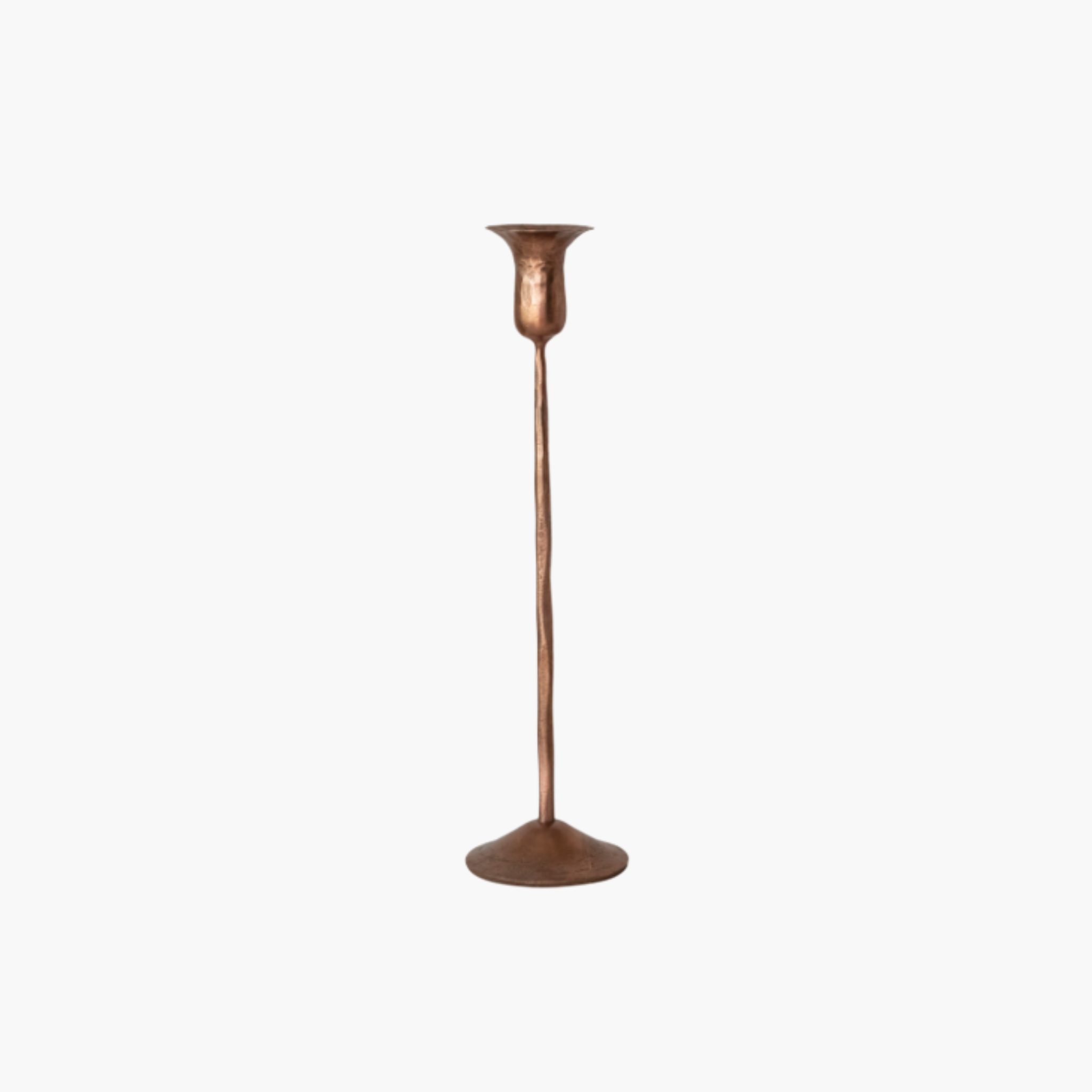 Hand-Forged Copper Taper Holders