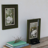 Green Swan Wall Decor