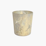 Antique Frosted Silver Tealight/Votive Holder