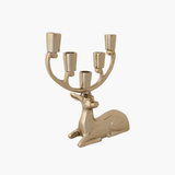 Golden Deer Candelabra