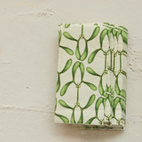 Green + Cream Botanical Guest Towels