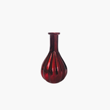 Bell Shaped Red Mercury Glass Vase