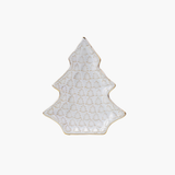 Cream Tree Shaped Plate