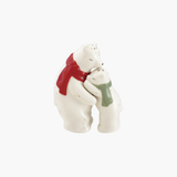 Hugging Polar Bear Salt & Pepper Shakers