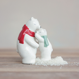 Hugging Polar Bear Salt & Pepper Shakers