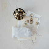 Bright Gold Mercury Glass Ornaments