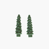 Green Tree Shaped Taper