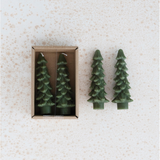 Green Tree Shaped Taper