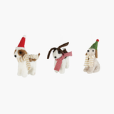 Cozy Felt Dog Ornament