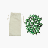 Lite Green Mercury Glass Ornaments