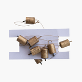 Gold Metal Bell Garland