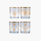 Etched Glass Tealight/Votive Holder