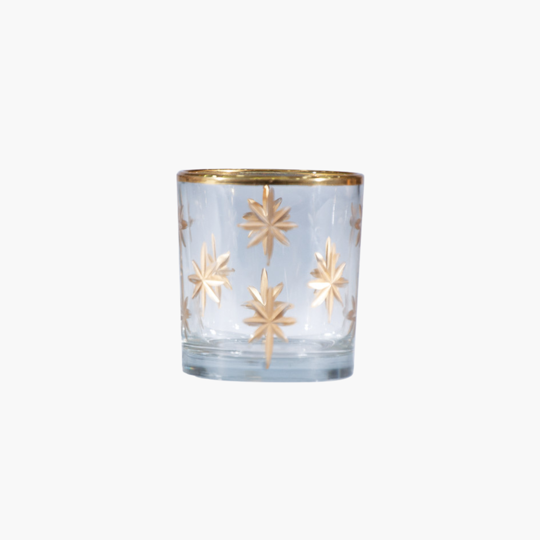 Etched Glass Tealight/Votive Holder