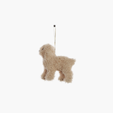Furry Poodle Ornament