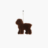 Furry Poodle Ornament