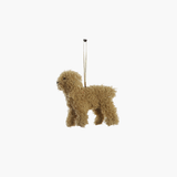 Furry Poodle Ornament