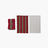 Waffle Weave Tea Towels & Mango Wood Cheese/Serving Board