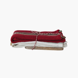 Waffle Weave Tea Towels & Mango Wood Cheese/Serving Board
