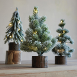Snowy Tree w/ Led Lights