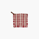 Xmas Pot Holder with Leather Loop